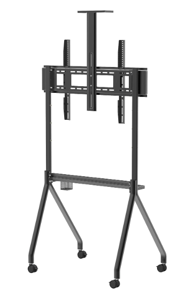 Inlight Rolling/Mobile TV Cart with Wheels for 42-86 Inch LCD LED 4K Flat Screen TVs.