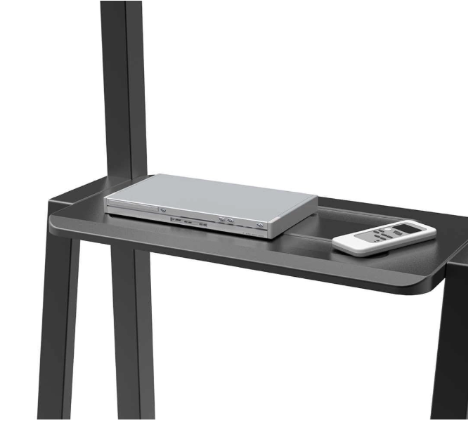 Inlight Rolling/Mobile TV Cart with Wheels for 32"-75" Inch LCD LED 4K Flat Screen TVs.