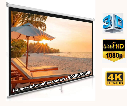 Inlight Autolock Projector Screen (16:9 Format) - For Home Use